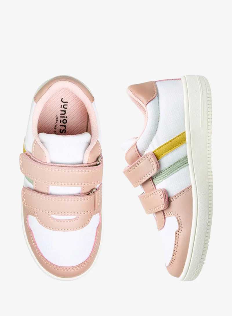 جونيورز حذاء رياضي بناتي بشريط لاصق